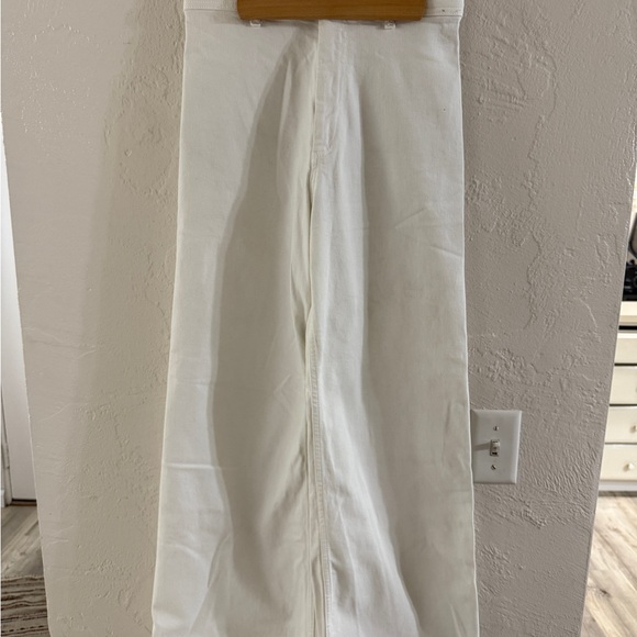 Zara Cream Flare & Wide Leg Jeans - Picture 3 of 11
